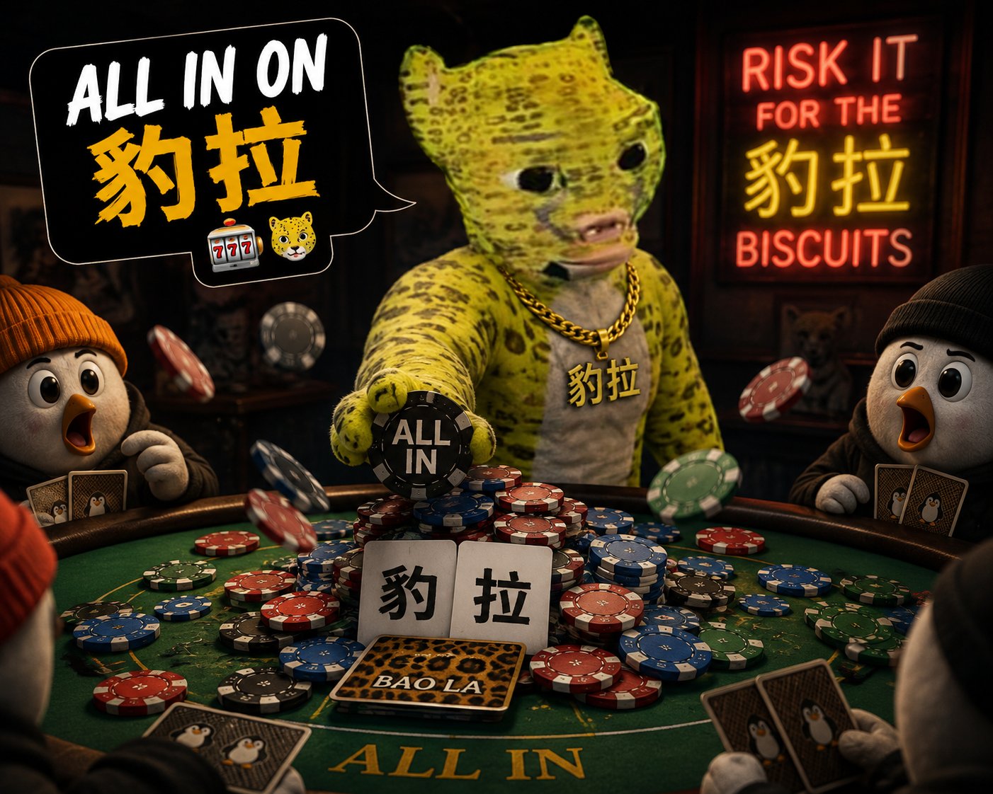 ALL IN — Bao La community artwork
